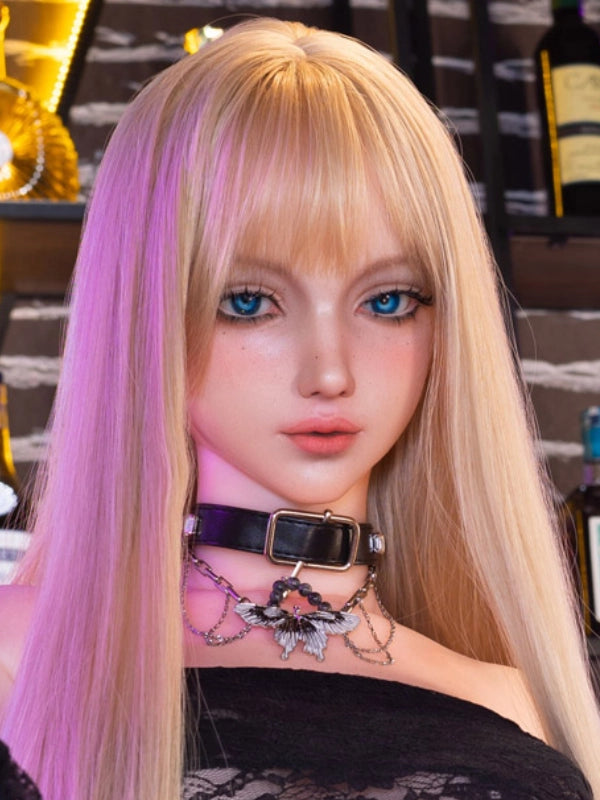 H290  Silicone Sex Doll Head丨Angel Kiss Doll Head