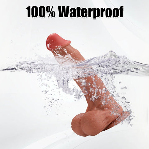 D050- (10.83'') Male Torso TPR Dildo Shemale Pink Glans【In Stock】Adult Sex Toys Cheap | Xingse