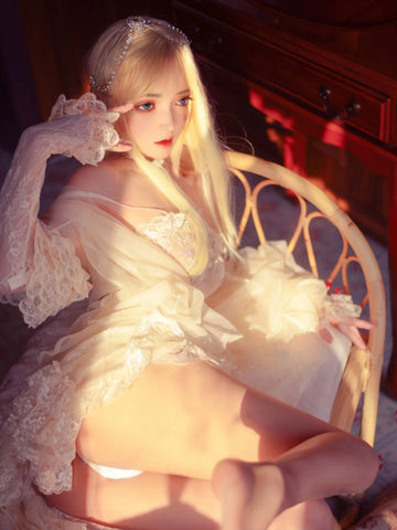 F6122-150cm/4ft9 29kg A Cup ROS Flat Chested Movable Jaw ELF Silicone Small Alien Sex Doll | SY Doll