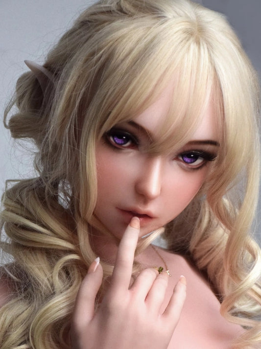 H559 Silicone Anime Sex Doll Head｜Elsa Babe Head