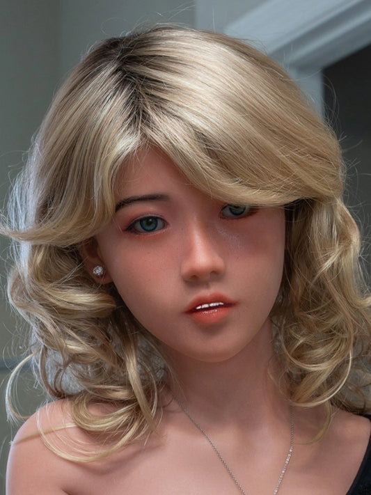 H237  Silicone Sex Doll Head丨Angel Kiss Doll Head