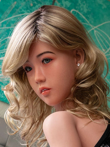 H237  Silicone Sex Doll Head丨Angel Kiss Doll Head