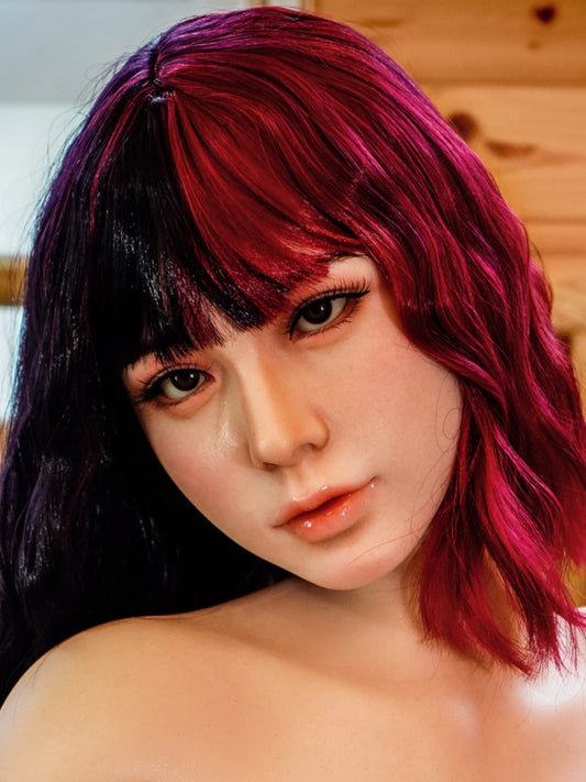 H292  Silicone Sex Doll Head丨Angel Kiss Doll Head