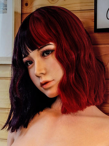 H292  Silicone Sex Doll Head丨Angel Kiss Doll Head