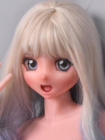 H523 Mini Anime Silicone Sex Doll Head｜Elsa Babe Head