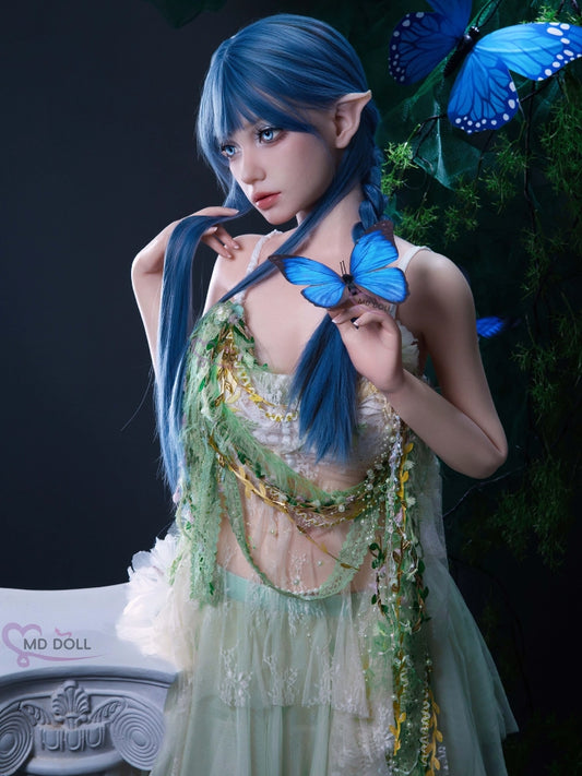 F8078-150cm/5ft-27kg M24 Medium Chest Elf Silicone Sex Doll | MD Doll