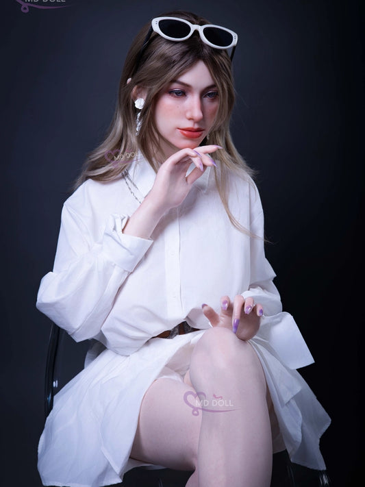 F8084-164cm/5ft4-38kg M27 Life Size Asian Huge Breast Sex Doll | MD Doll