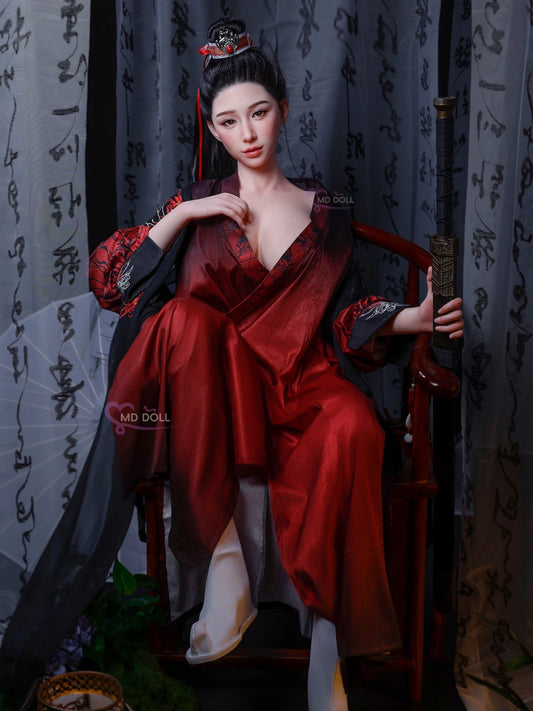 F6265-166cm/5ft5-43kg M49 F Cup Life size Silicone Sex Doll | MD Doll