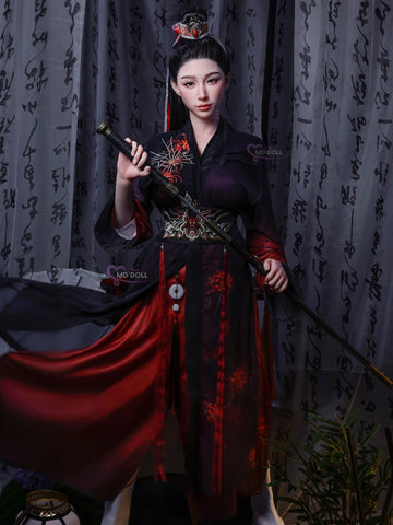 F6265-166cm/5ft5-43kg M49 F Cup Life size Silicone Sex Doll | MD Doll