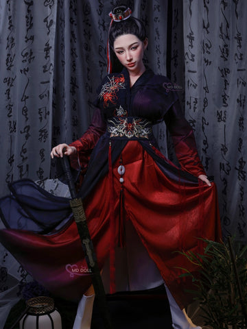 F6265-166cm/5ft5-43kg M49 F Cup Life size Silicone Sex Doll | MD Doll