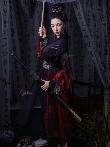 F6265-166cm/5ft5-43kg M49 F Cup Life size Silicone Sex Doll | MD Doll