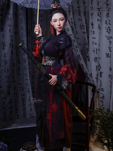 F6265-166cm/5ft5-43kg M49 F Cup Life size Silicone Sex Doll | MD Doll