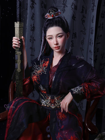 F6265-166cm/5ft5-43kg M49 F Cup Life size Silicone Sex Doll | MD Doll