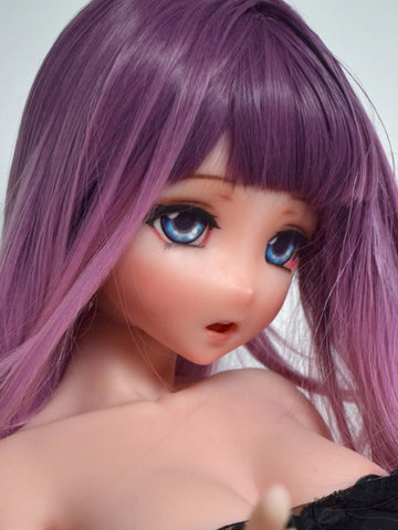 H524 Mini Anime Silicone Sex Doll Head｜Elsa Babe Head