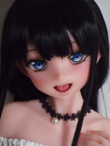 H525 Mini Anime Silicone Sex Doll Head｜Elsa Babe Head