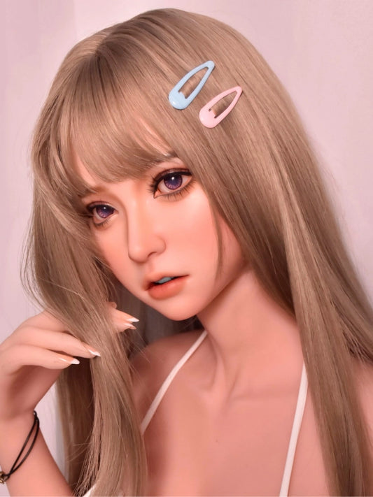 H584 Silicone Sex Doll Head｜Elsa Babe Head