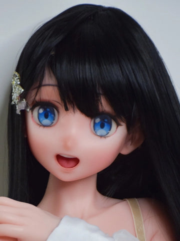 H526 Mini Anime Silicone Sex Doll Head｜Elsa Babe Head