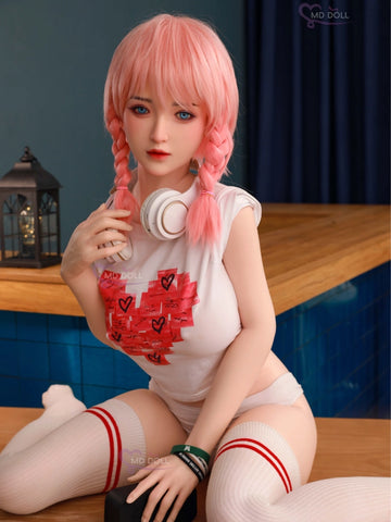 F8076-168cm/5ft5-31.5kg M13 Japanese Silicone Sex Doll | MD Doll