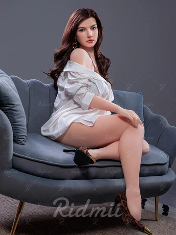 F8533-167cm/49.2kg Silicone ROS Head TPE Body Full Size Adult Sex Doll Marissa | Ridmii