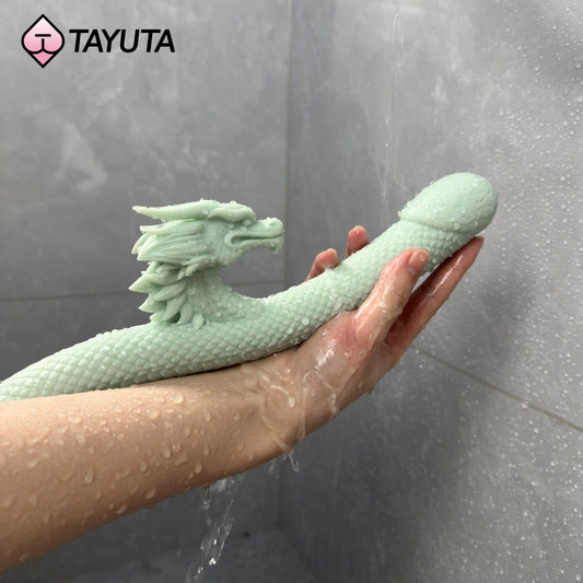 P98-0.88LB-12.6in Dragon Cane Anime Silicone Hentai Male Sex Doll Dildo | TAYUTA