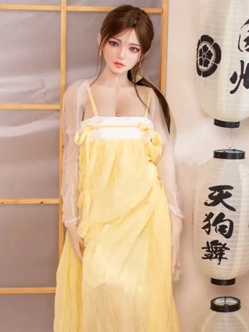 F5017-160cm/5ft3 D Cup Wennie  Asian Silicone Sex Doll | JX Doll