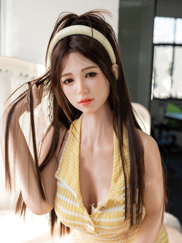 F5016-160cm/5ft3 D Cup Una Asian Silicone Sex Doll | JX Doll