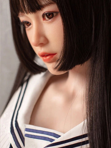 F5002-160cm/5ft3 D Cup Umi Asian Uniform Silicone Sex Doll | JX Doll