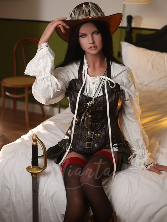 F2507-158cm(5.2ft)/35kg H Cup Captain Ravenna ROS Silicone Sex Doll【In Stock USA 】｜Nianta Doll