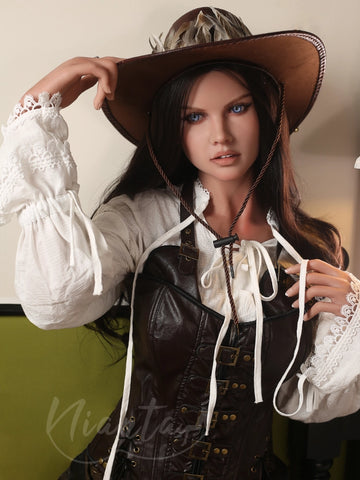 F2507-158cm(5.2ft)/35kg H Cup Captain Ravenna ROS Silicone Sex Doll【In Stock USA 】｜Nianta Doll