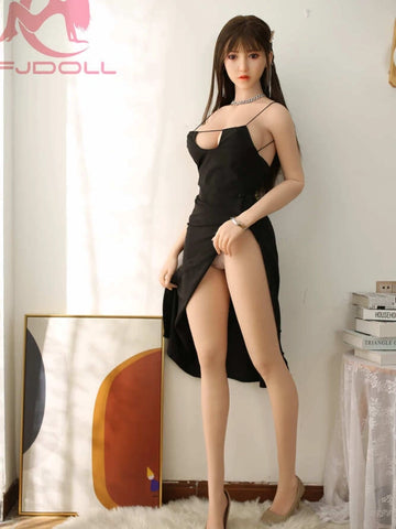 F004-168cm/5.5ft Ayano E cup Full Silicone Real Japan Sex Doll | FJ Doll