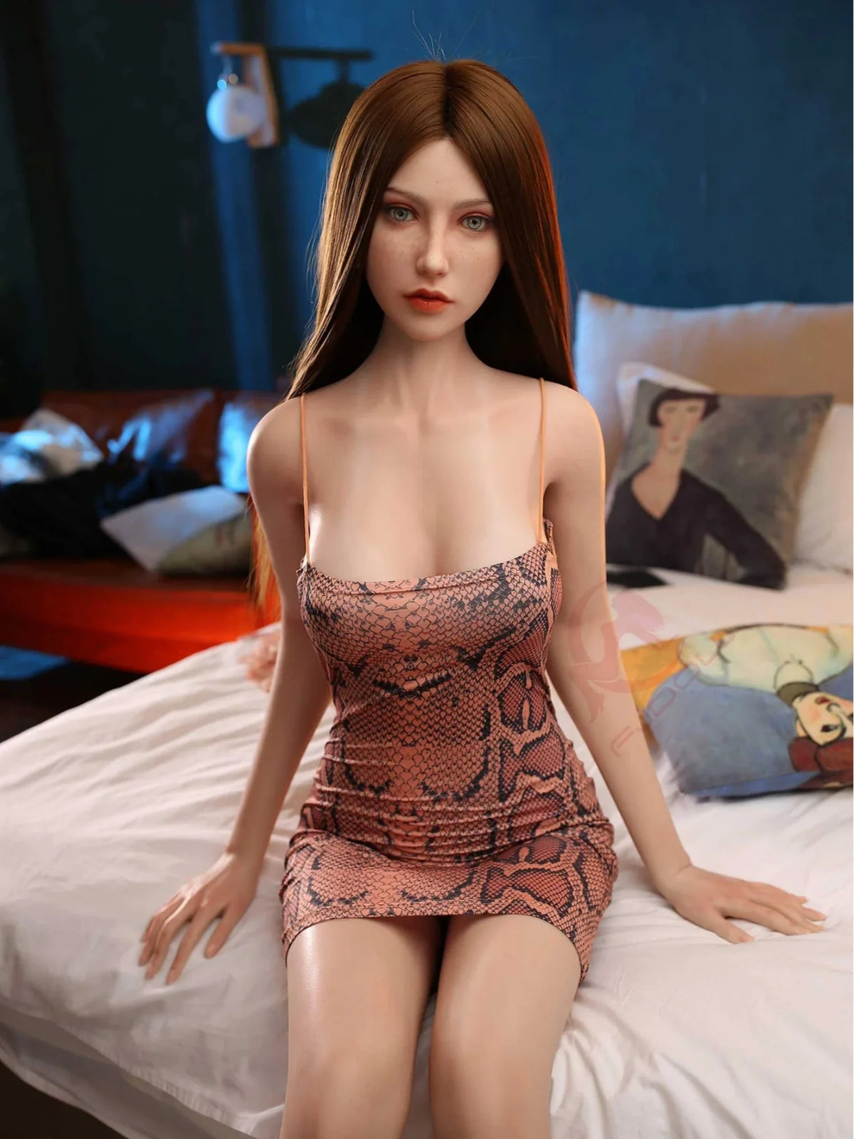 F051-169cm/5ft5(42kg) Nathalia D cup Silicone Mature Curvy Beauty Big Breast Sex Doll | FJ Doll