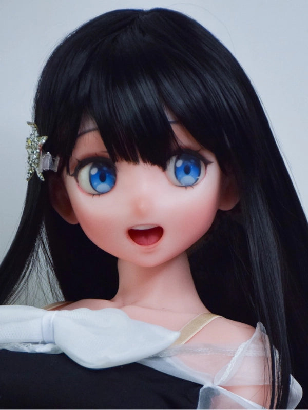 H526 Mini Anime Silicone Sex Doll Head｜Elsa Babe Head