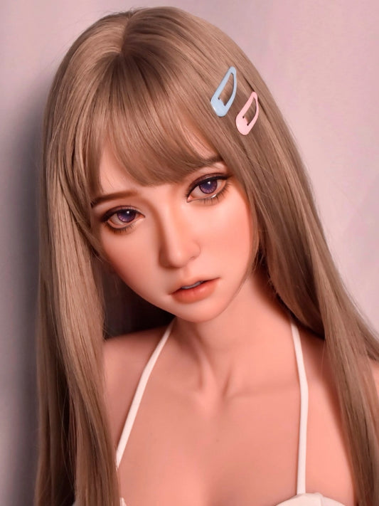 H584 Silicone Anime Sex Doll Head｜Elsa Babe Head
