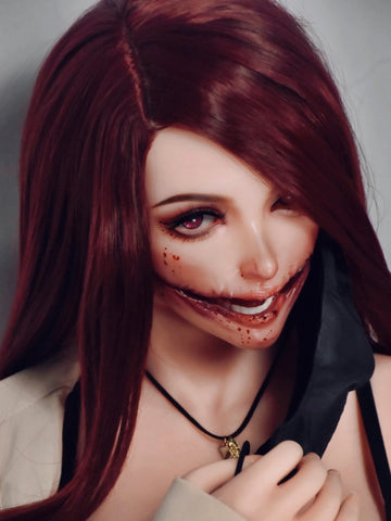 H554 Silicone Anime Sex Doll Head｜Elsa Babe Head