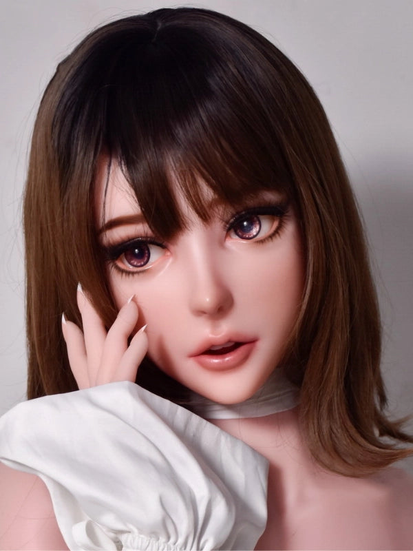 H555 Silicone Anime Sex Doll Head｜Elsa Babe Head