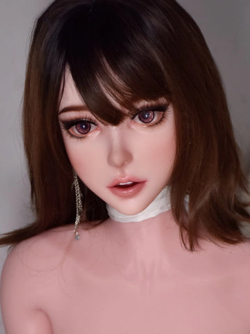 H555 Silicone Anime Sex Doll Head｜Elsa Babe Head