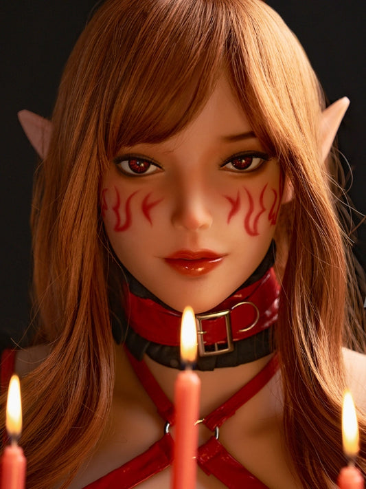 H1105 SE TPE Sex Doll Head | SE Doll Head