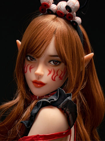 H1105 SE TPE Sex Doll Head | SE Doll Head