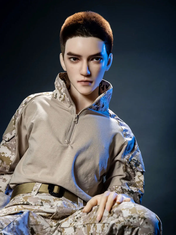 F4611-165cm/5ft5-36.5kg Femboy Sex Dolls Realistic Silione Male - Qita doll