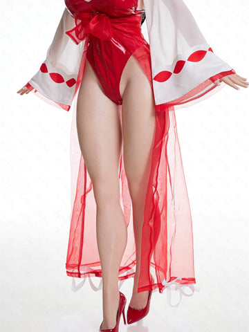 F9289-157cm(5.2ft)-36.2kg 2.2cf K Cup ROS Asian Chinese Silicone sexdoll full body｜AITIA Doll