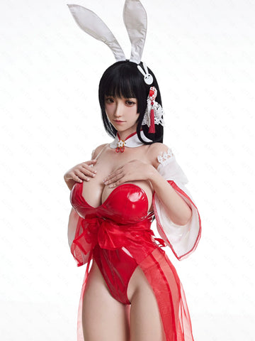 F9289-157cm(5.2ft)-36.2kg 2.2cf K Cup ROS Asian Chinese Silicone sexdoll full body｜AITIA Doll