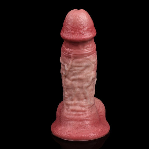 D419(1.12 LBS丨7.13'') Silicone Heavy Duty Male Torso Dildo with Realistic Muscle Texture and Big Cock