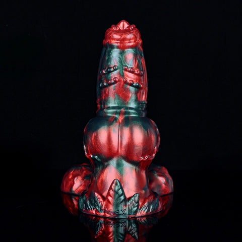 D428(1.5 LBS丨7.72'') Fantasy Doggy Dildo Sex Doll Silicone Knot Dildo Cheap Sex Toy
