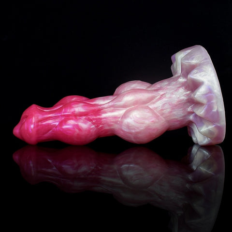 D405(0.7-1.5 LBS丨7''-9'') Fantasy Dog Dildo Silicone Knot Dildo 3 Size