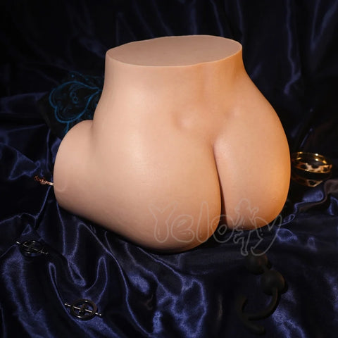 A796-26.9lbs Ultra Soft Realistic Silicone Big Butt Torso Sexdoll| YELOLY