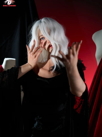 F9182- 170cm(5ft7)-43kg G Cup Silicone ROS Gel Breast Halloween Huge breast Sex Doll丨Doll senior