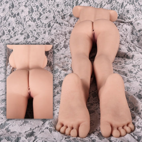 T256-18.7lb Lifelike 83cm Sex Doll Torso With Legs|QSX