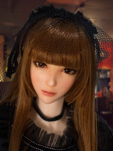 H502 Mini Anime Silicone Sex Doll Head｜Elsa Babe Head