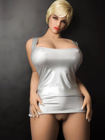 F3849-163cm/5ft3 N Cup Classical Blonde Oil Painting Style TPE Sex Doll | HR Doll