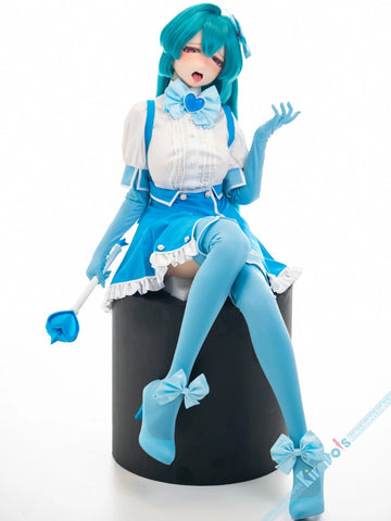 F1725—165cm/5フィート4 カルメン Fカップ シリコン可動ジョーズ セックスドール|Zelex Doll 
